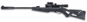 Whisper VH .177 w/ 3-9x40 Light,Lsr